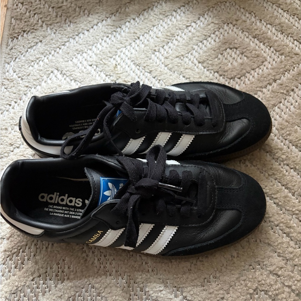 Adidas Black Samba Shoes